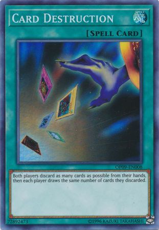 Card Destruction [OP09-EN008] Super Rare | Play N Trade Winnipeg