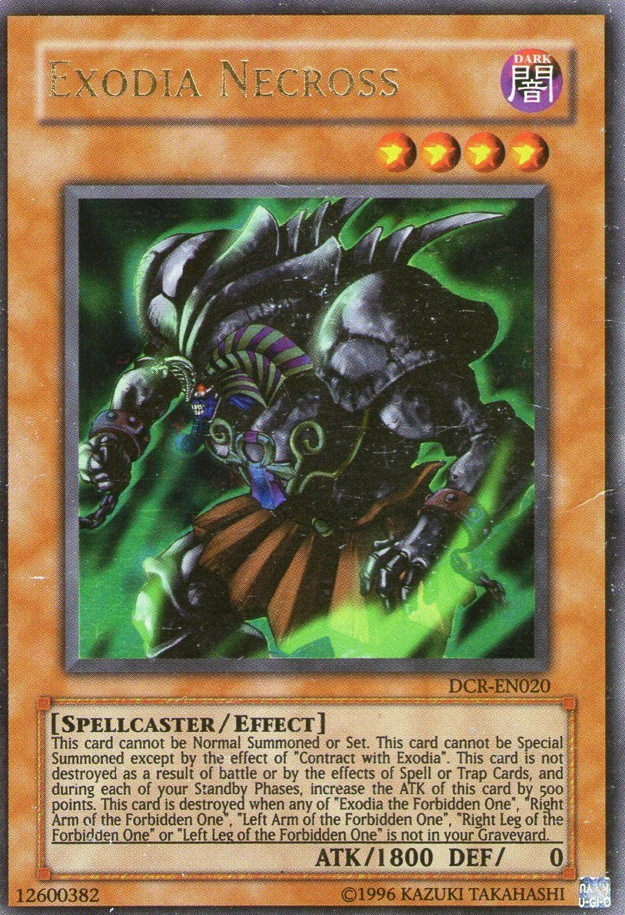 Exodia Necross [DCR-EN020] Ultra Rare | Play N Trade Winnipeg