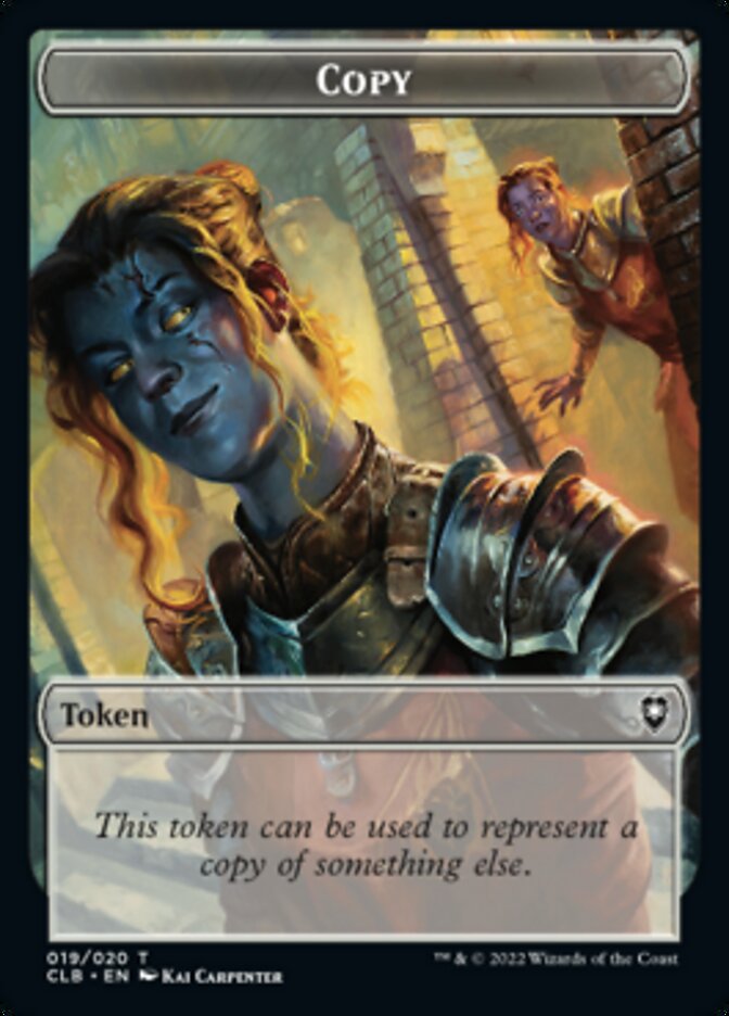 Copy Token [Commander Legends: Battle for Baldur's Gate Tokens] | Play N Trade Winnipeg