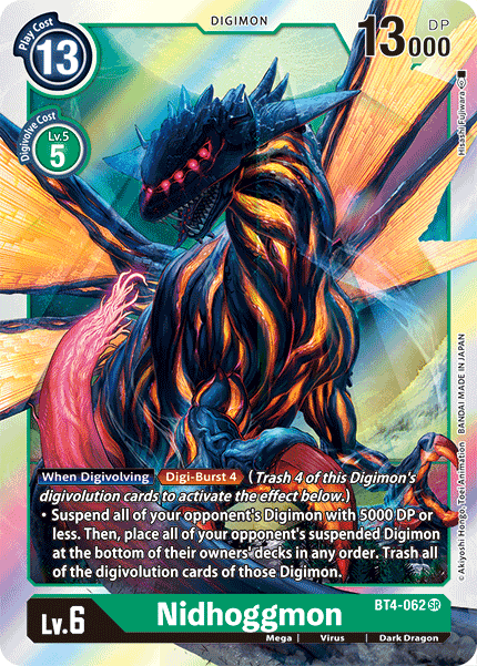 Nidhoggmon [BT4-062] [Great Legend] | Play N Trade Winnipeg