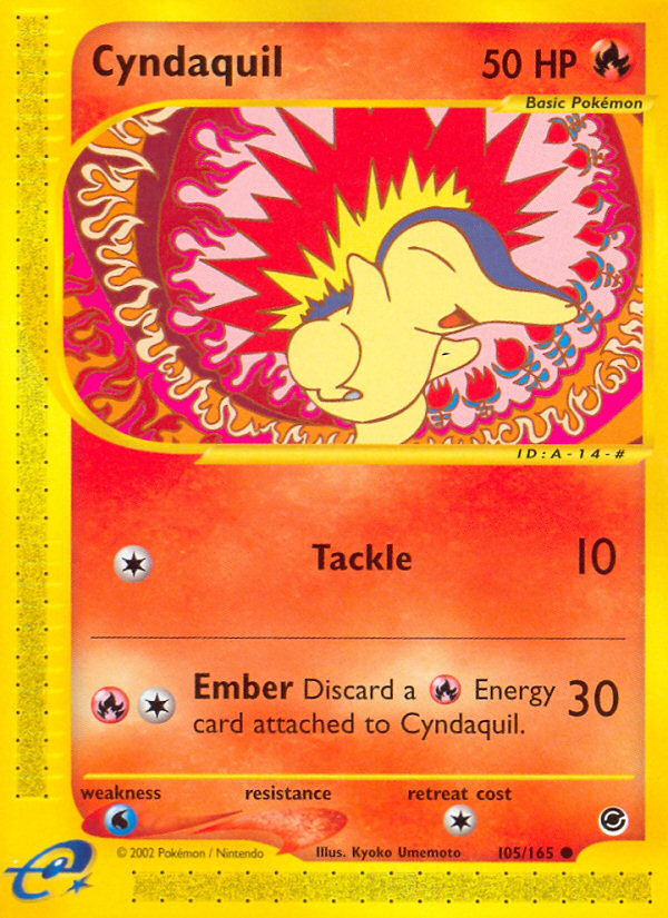 Cyndaquil (105/165) [Expedition: Base Set] | Play N Trade Winnipeg