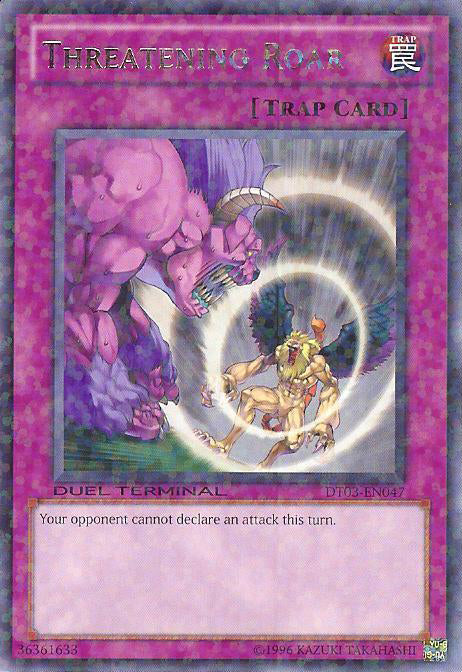 Threatening Roar [DT03-EN047] Rare | Play N Trade Winnipeg