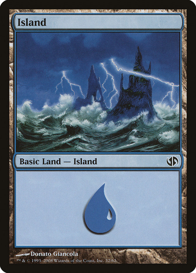 Island (32) [Duel Decks: Jace vs. Chandra] | Play N Trade Winnipeg