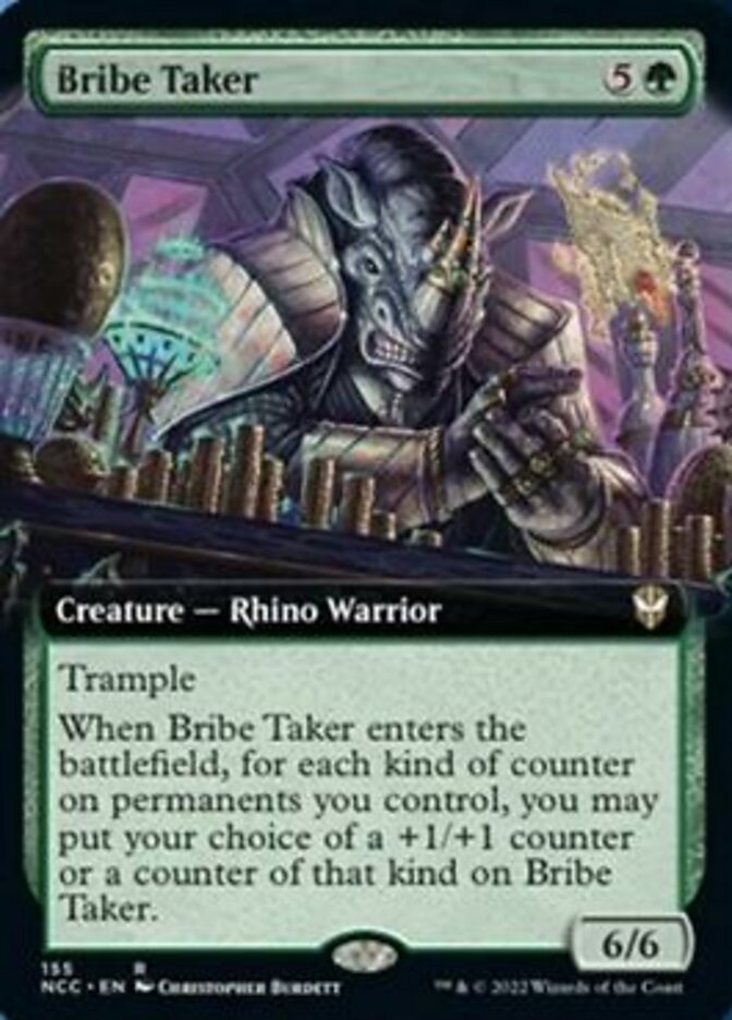 Bribe Taker (Extended Art) [Streets of New Capenna Commander] | Play N Trade Winnipeg