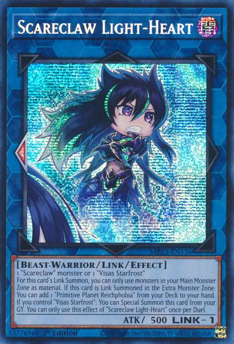 Scareclaw Light-Heart [MP23-EN136] Prismatic Secret Rare | Play N Trade Winnipeg