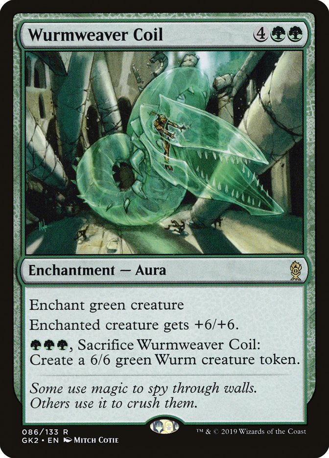 Wurmweaver Coil [Ravnica Allegiance Guild Kit] | Play N Trade Winnipeg