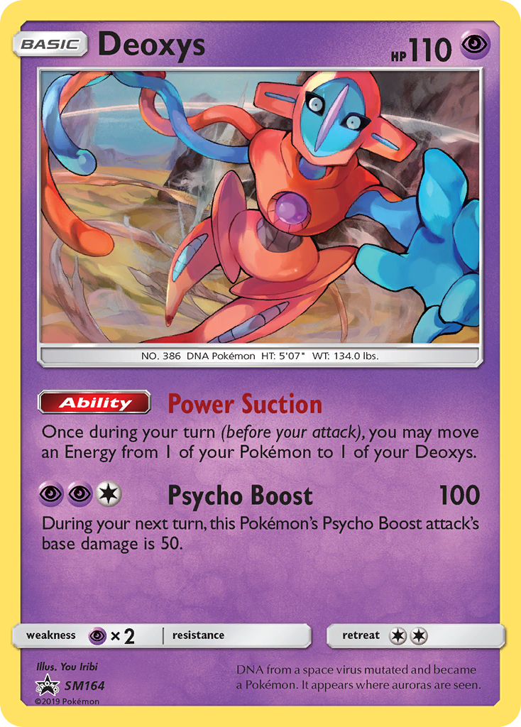 Deoxys (SM164) [Sun & Moon: Black Star Promos] | Play N Trade Winnipeg