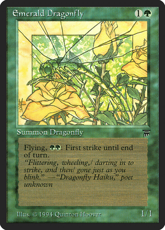 Emerald Dragonfly [Legends] | Play N Trade Winnipeg