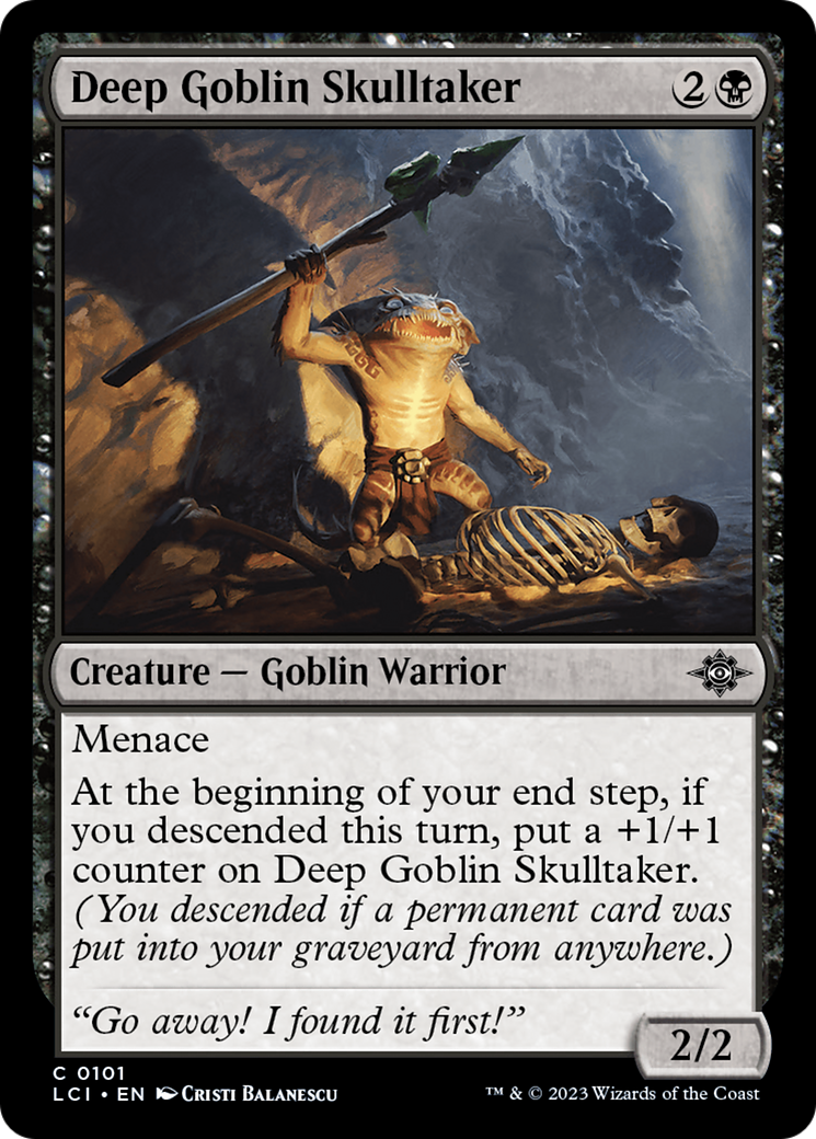 Deep Goblin Skulltaker [The Lost Caverns of Ixalan] | Play N Trade Winnipeg