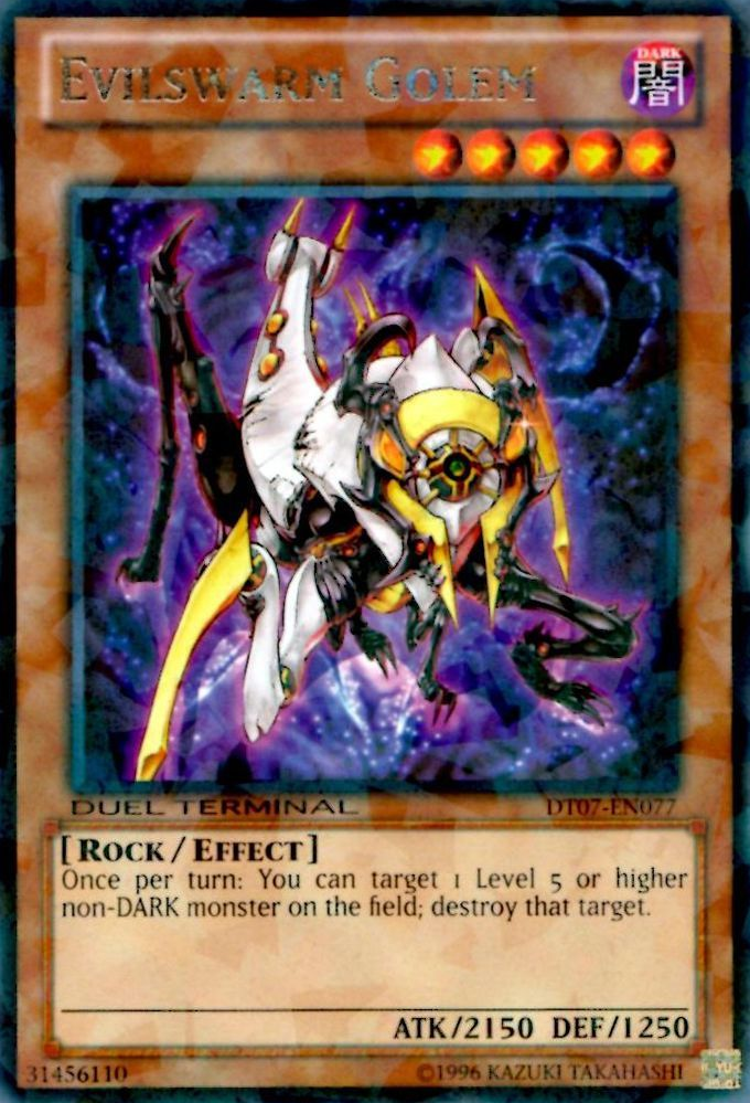 Evilswarm Golem [DT07-EN077] Rare | Play N Trade Winnipeg