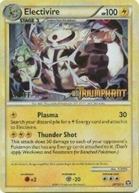 Electivire (20/102) (Staff Prerelease Promo) [HeartGold & SoulSilver: Black Star Promos] | Play N Trade Winnipeg