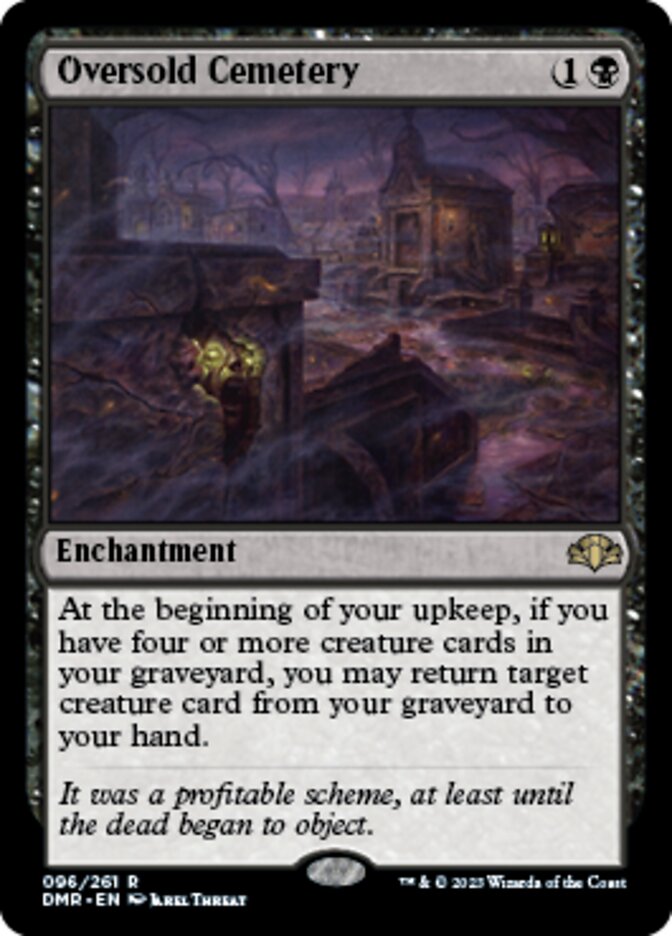 Oversold Cemetery [Dominaria Remastered] | Play N Trade Winnipeg