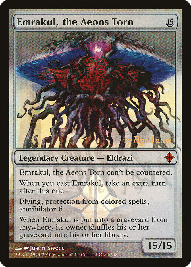 Emrakul, the Aeons Torn [Rise of the Eldrazi Prerelease Promos] | Play N Trade Winnipeg