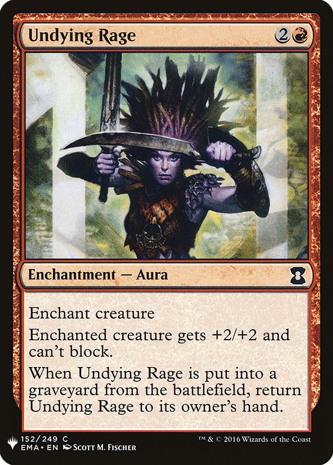 Undying Rage [Mystery Booster] | Play N Trade Winnipeg