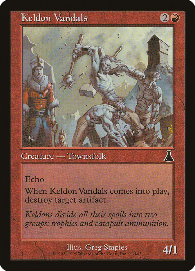 Keldon Vandals [Urza's Destiny] | Play N Trade Winnipeg