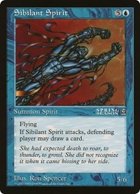 Sibilant Spirit (Oversized) [Oversize Cards] | Play N Trade Winnipeg