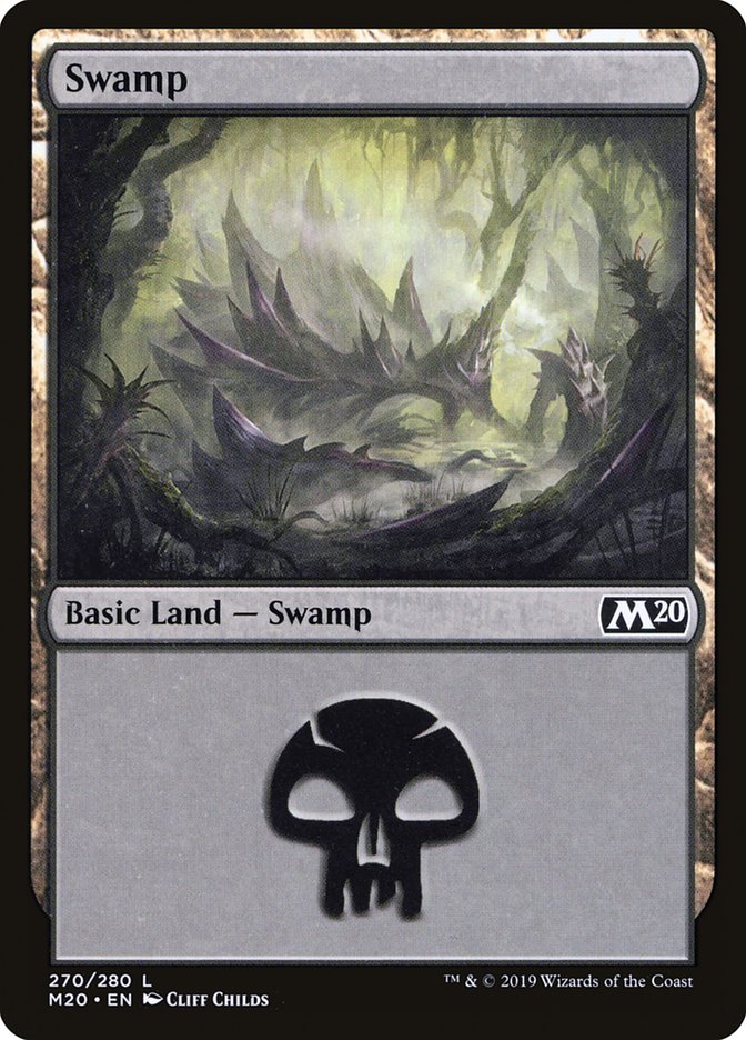 Swamp (270) [Core Set 2020] | Play N Trade Winnipeg