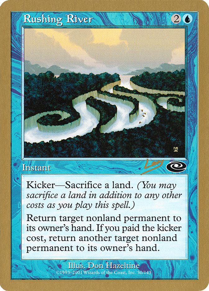 Rushing River (Raphael Levy) [World Championship Decks 2002] | Play N Trade Winnipeg