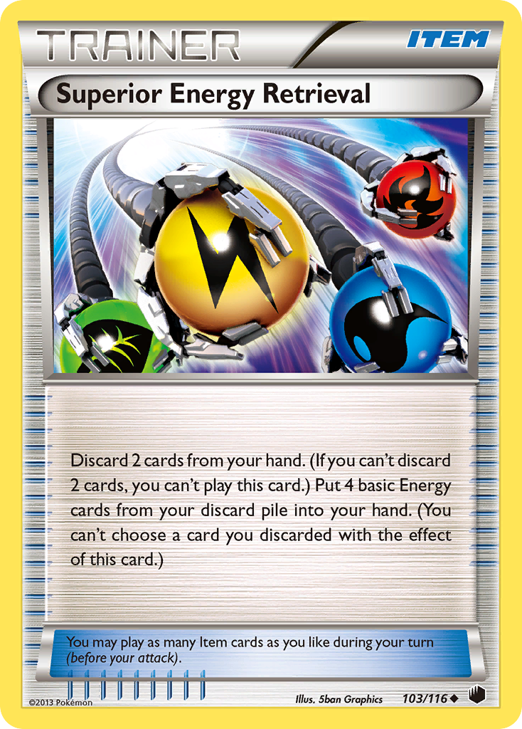 Superior Energy Retrieval (103/116) [Black & White: Plasma Freeze] | Play N Trade Winnipeg