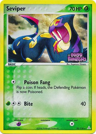 Seviper (32/110) (Stamped) [EX: Holon Phantoms] | Play N Trade Winnipeg