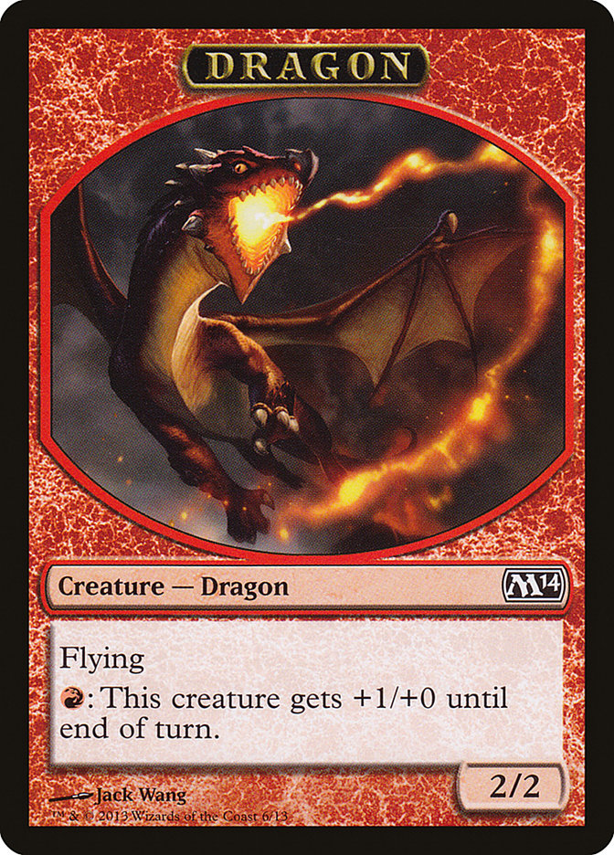 Dragon [Magic 2014 Tokens] | Play N Trade Winnipeg
