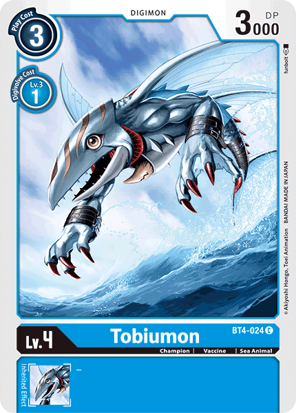 Tobiumon [BT4-024] [Great Legend] | Play N Trade Winnipeg