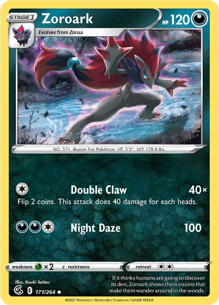 Zoroark (171/264) [Sword & Shield: Fusion Strike] | Play N Trade Winnipeg