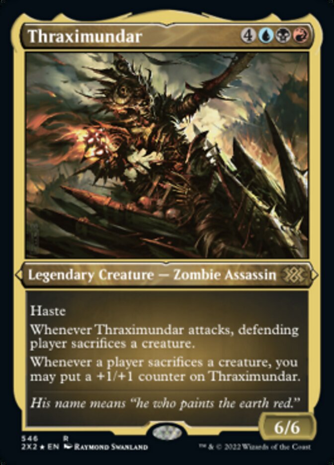 Thraximundar (Foil Etched) [Double Masters 2022] | Play N Trade Winnipeg