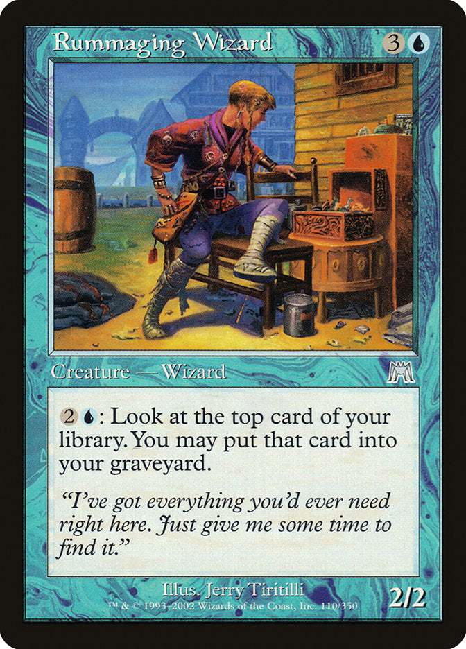 Rummaging Wizard [Onslaught] | Play N Trade Winnipeg