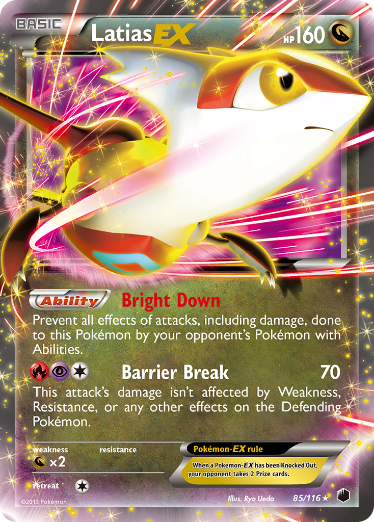 Latias EX (85/116) [Black & White: Plasma Freeze] | Play N Trade Winnipeg