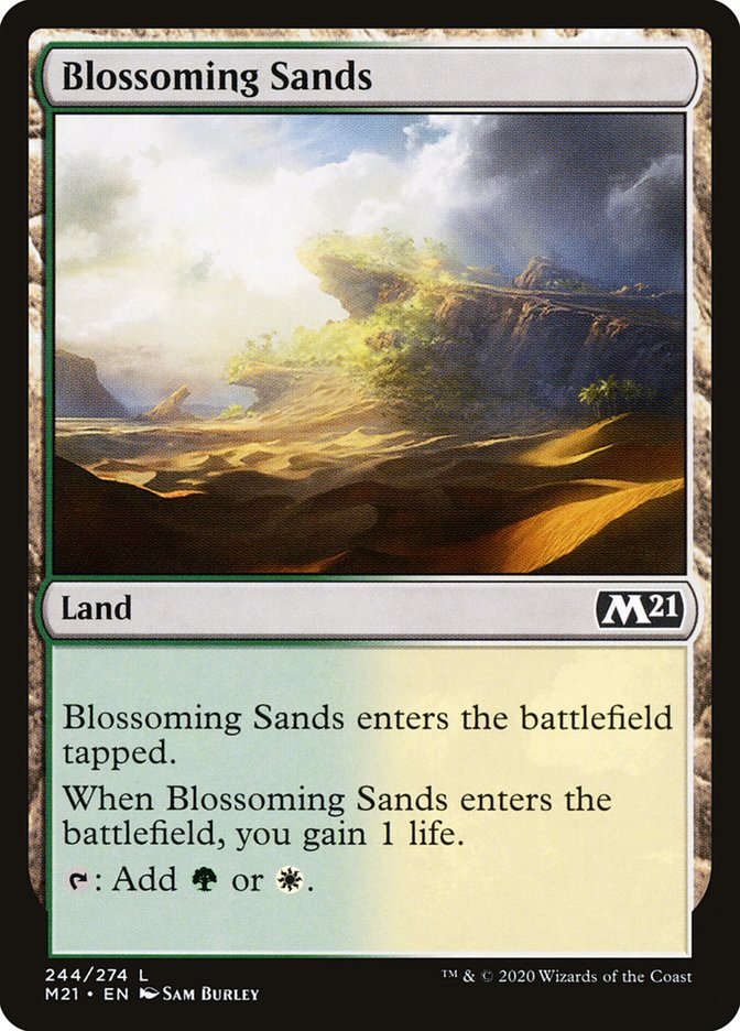 Blossoming Sands [Core Set 2021] | Play N Trade Winnipeg