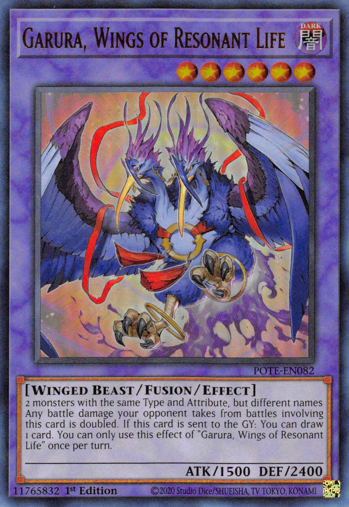 Garura, Wings of Resonant Life [POTE-EN082] Ultra Rare | Play N Trade Winnipeg