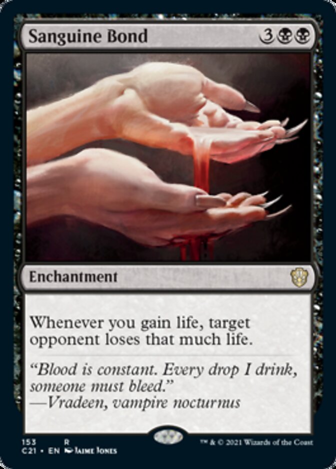 Sanguine Bond [Commander 2021] | Play N Trade Winnipeg