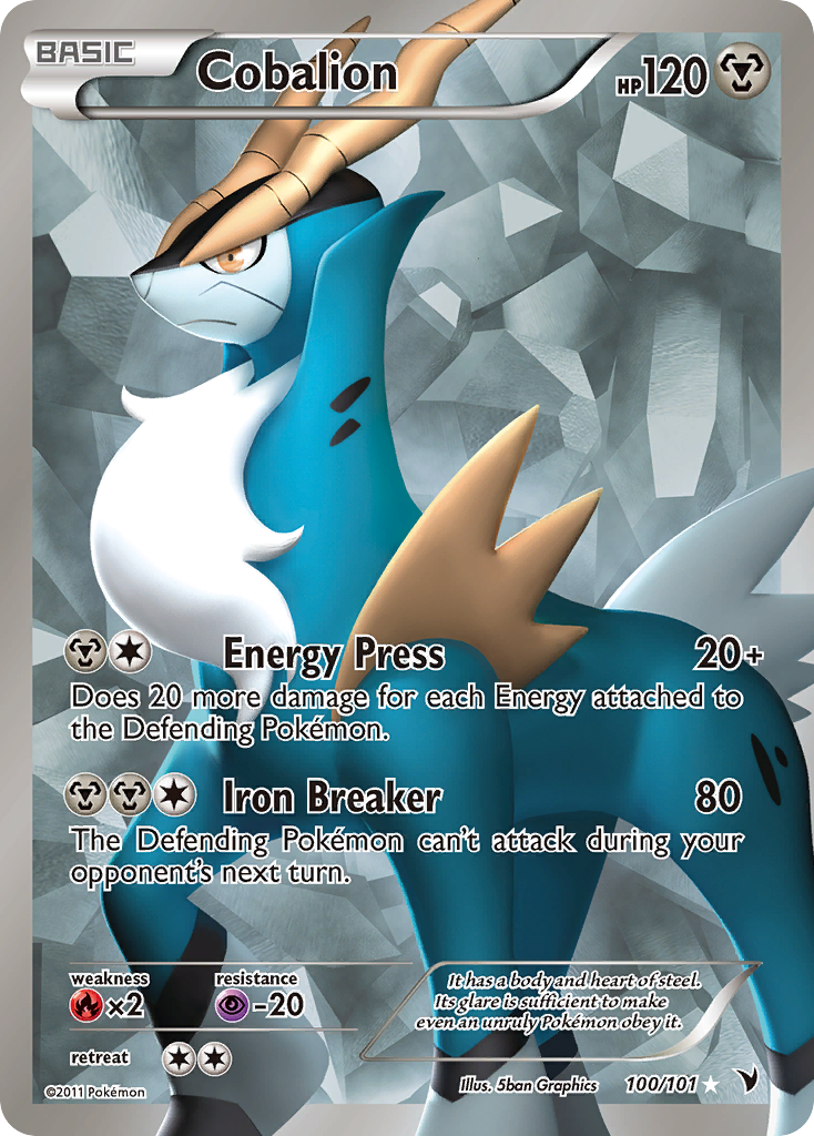 Cobalion (100/101) [Black & White: Noble Victories] | Play N Trade Winnipeg