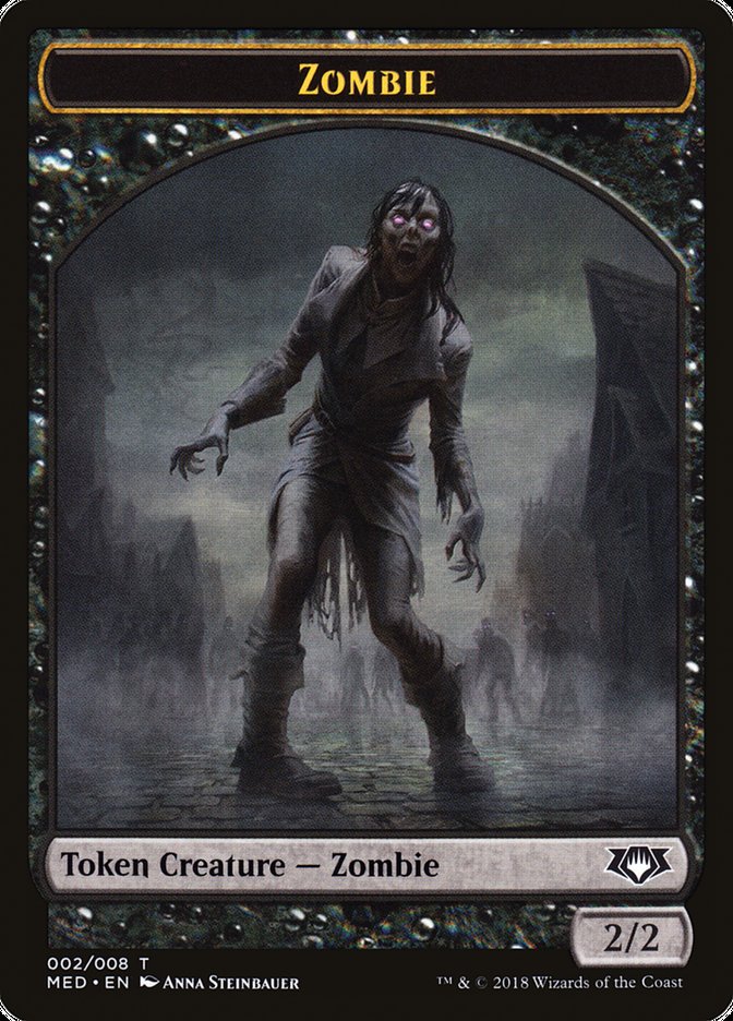 Zombie [Mythic Edition Tokens] | Play N Trade Winnipeg