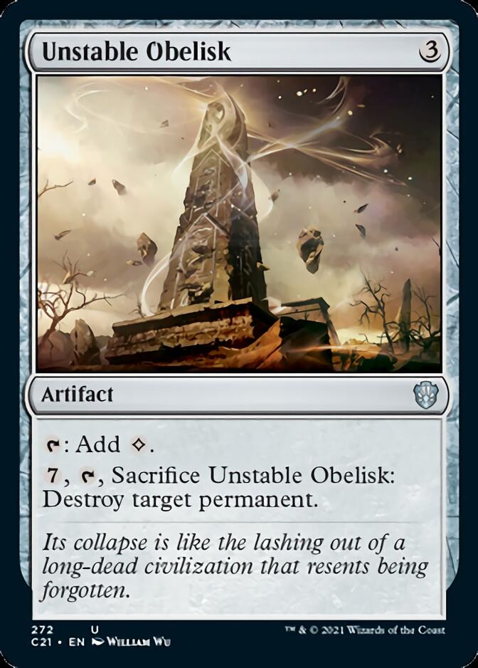 Unstable Obelisk [Commander 2021] | Play N Trade Winnipeg