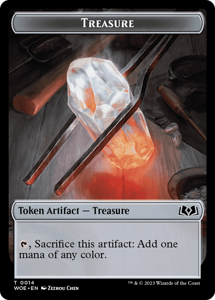 Treasure Token [Wilds of Eldraine Tokens] | Play N Trade Winnipeg