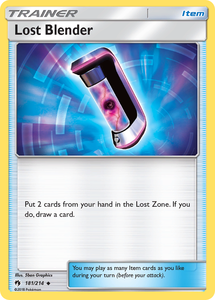 Lost Blender (181/214) [Sun & Moon: Lost Thunder] | Play N Trade Winnipeg