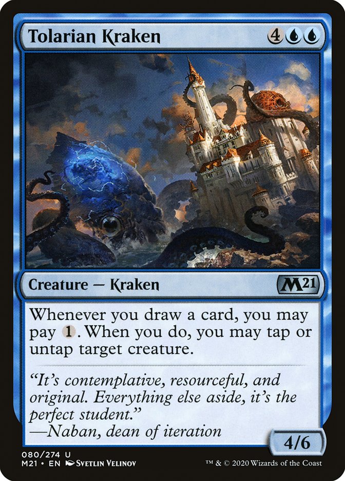 Tolarian Kraken [Core Set 2021] | Play N Trade Winnipeg