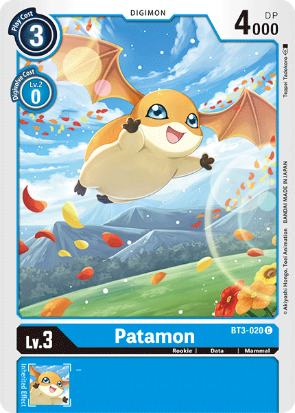Patamon [BT3-020] [Release Special Booster Ver.1.5] | Play N Trade Winnipeg