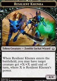 Resilient Khenra // Cat Double-sided Token [Hour of Devastation Tokens] | Play N Trade Winnipeg