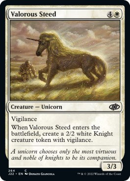 Valorous Steed [Jumpstart 2022] | Play N Trade Winnipeg