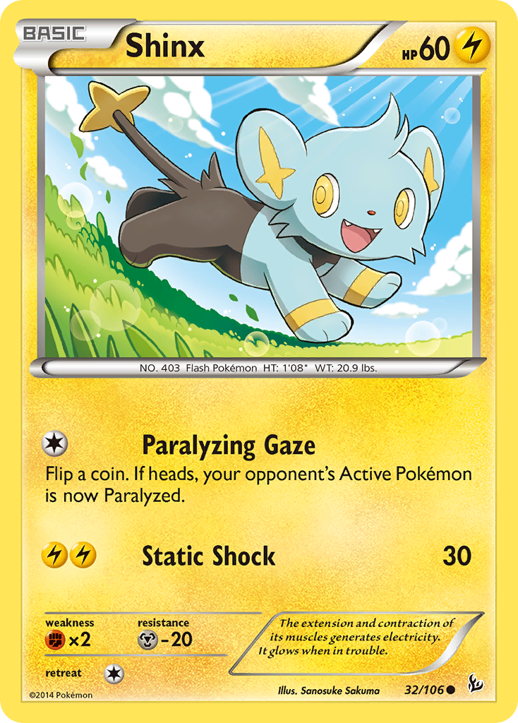 Shinx (32/106) [XY: Flashfire] | Play N Trade Winnipeg