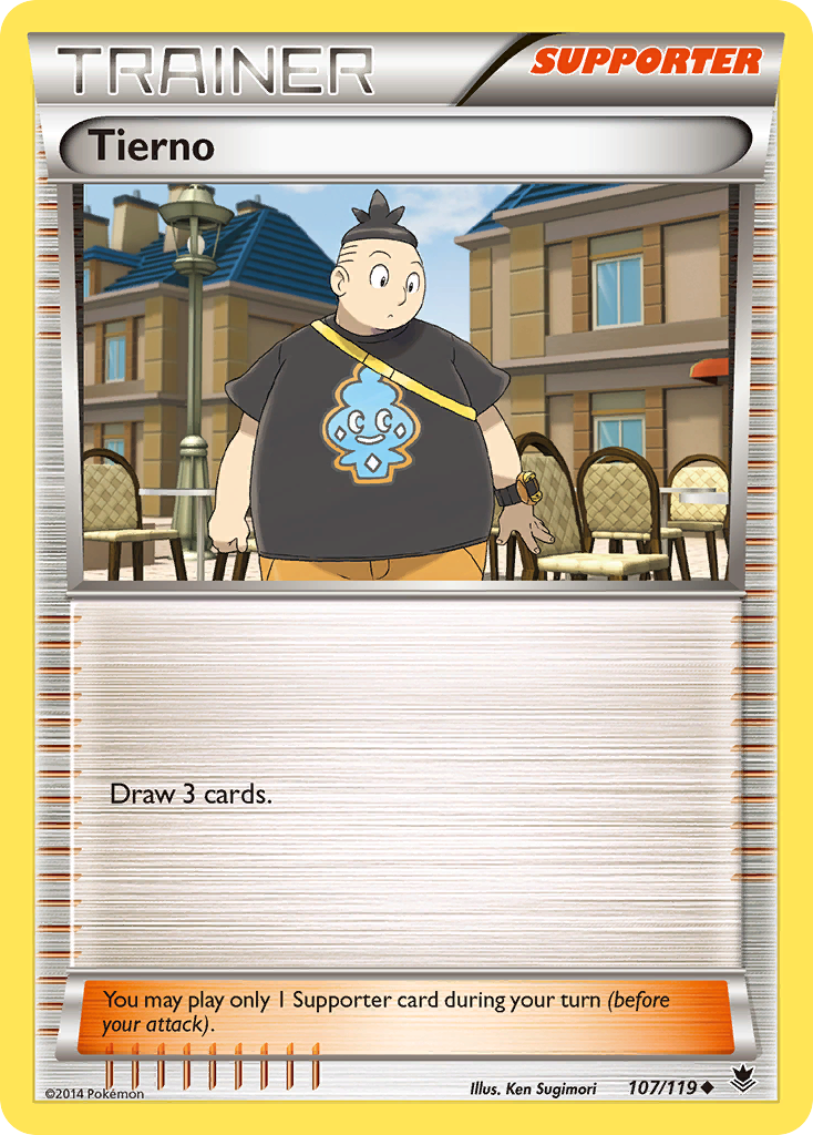 Tierno (107/119) [XY: Phantom Forces] | Play N Trade Winnipeg