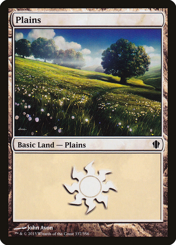 Plains (337) [Commander 2013] | Play N Trade Winnipeg