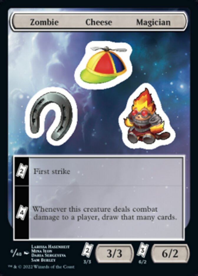 Zombie Cheese Magician [Unfinity Stickers] | Play N Trade Winnipeg