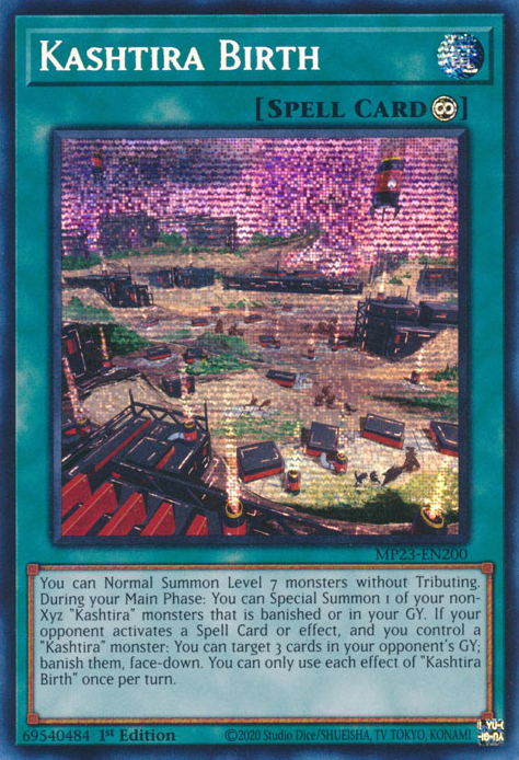 Kashtira Birth [MP23-EN200] Prismatic Secret Rare | Play N Trade Winnipeg