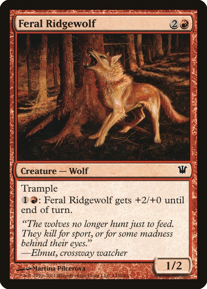 Feral Ridgewolf [Innistrad] | Play N Trade Winnipeg