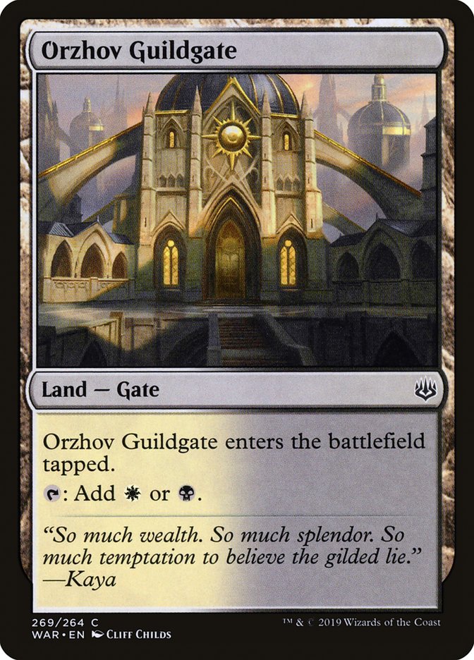 Orzhov Guildgate [War of the Spark] | Play N Trade Winnipeg