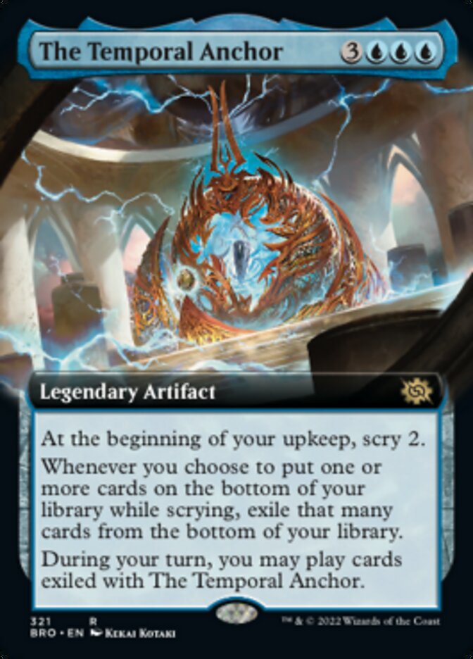 The Temporal Anchor (Extended Art) [The Brothers' War] | Play N Trade Winnipeg